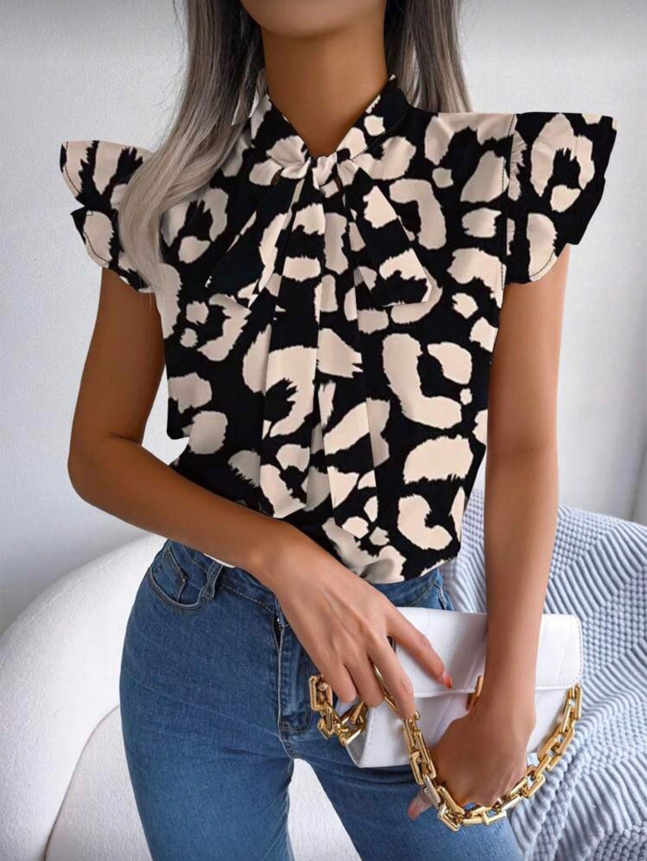 Blusa Femenina Wild Bow