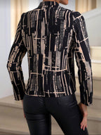 Blusa Femenina Noir Lines