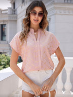 Blusa Femenina Peach Glow