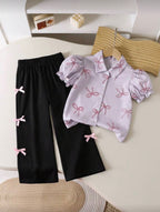 Conjunto Infantil Bow Chic
