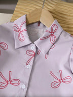 Conjunto Infantil Bow Chic