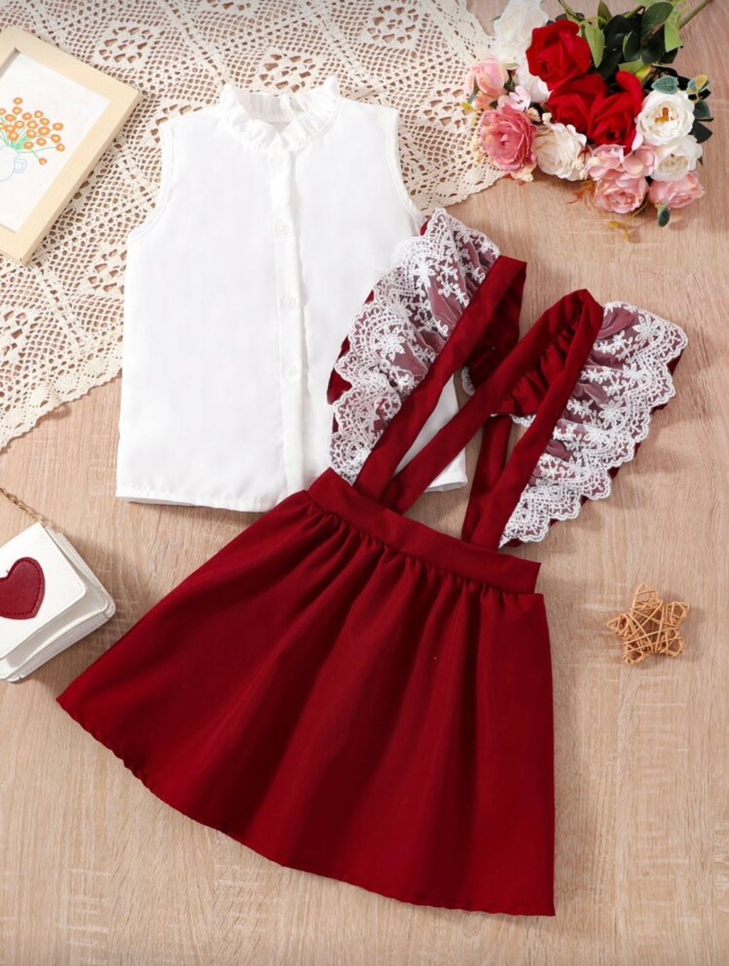 Conjunto Infantil Ruby Lace