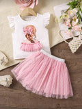 Conjunto Infantil Pink Tulle Dream