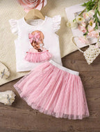 Conjunto Infantil Pink Tulle Dream