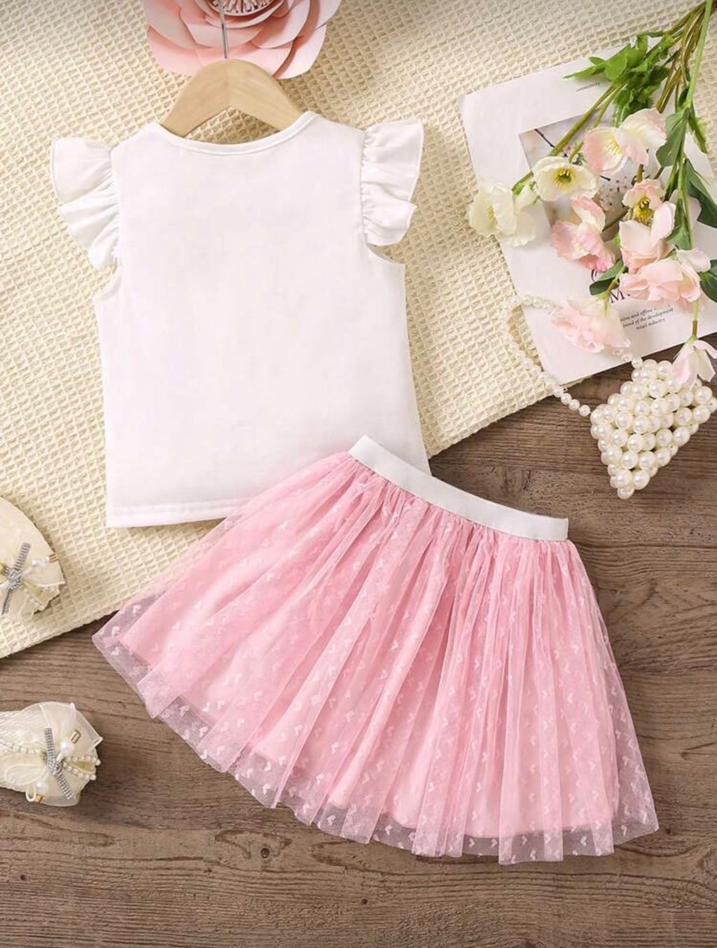 Conjunto Infantil Pink Tulle Dream