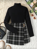 Conjunto Infantil Classic Plaid