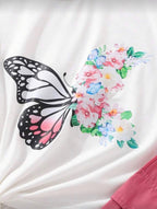Conjunto Infantil Butterfly Bloom