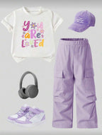 Conjunto Infantil Lilac Vibes