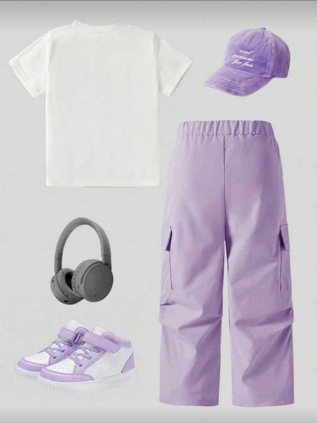 Conjunto Infantil Lilac Vibes