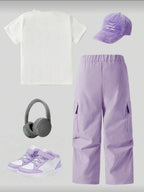 Conjunto Infantil Lilac Vibes