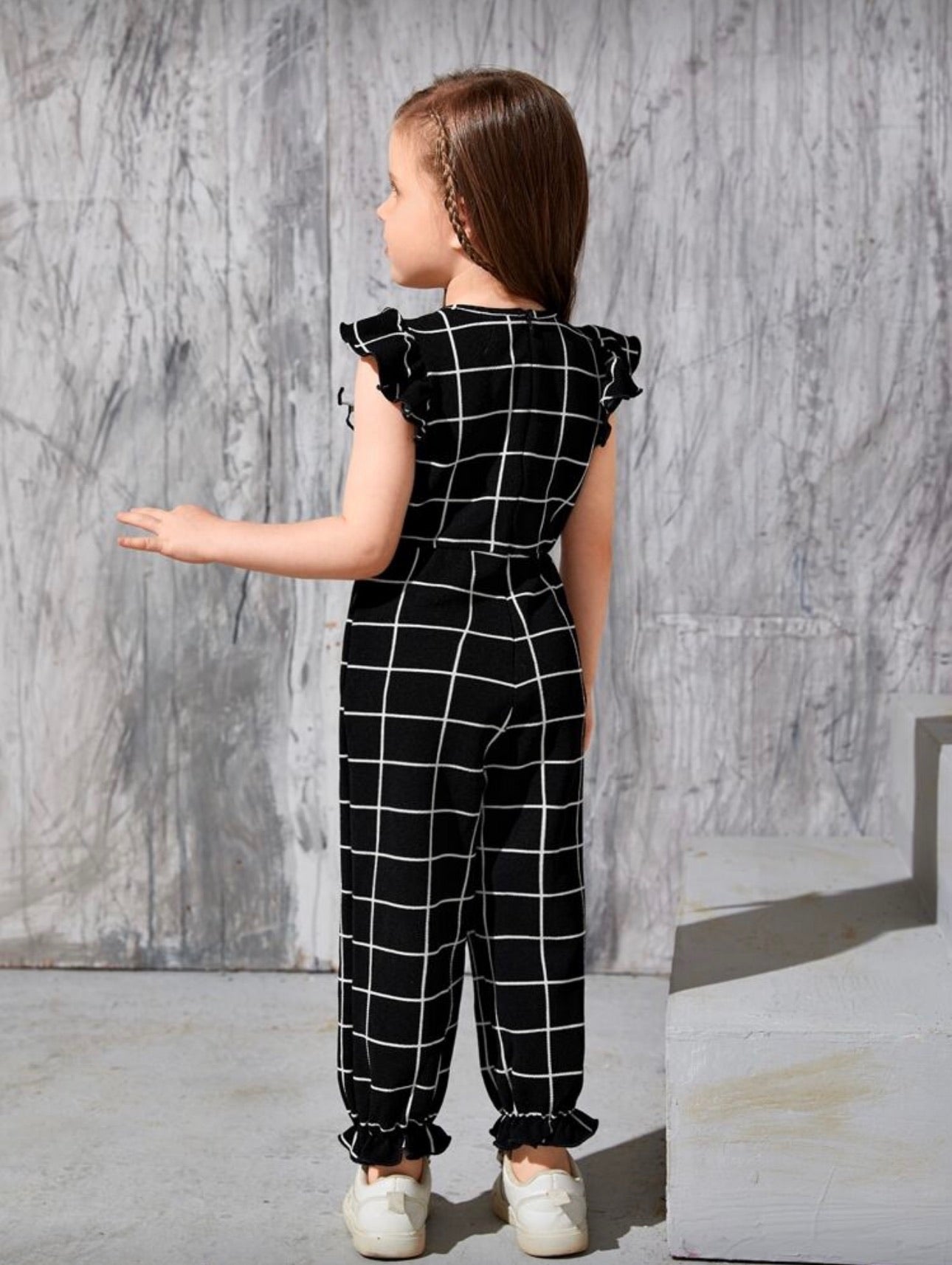 Enterizo Infantil Grid Chic