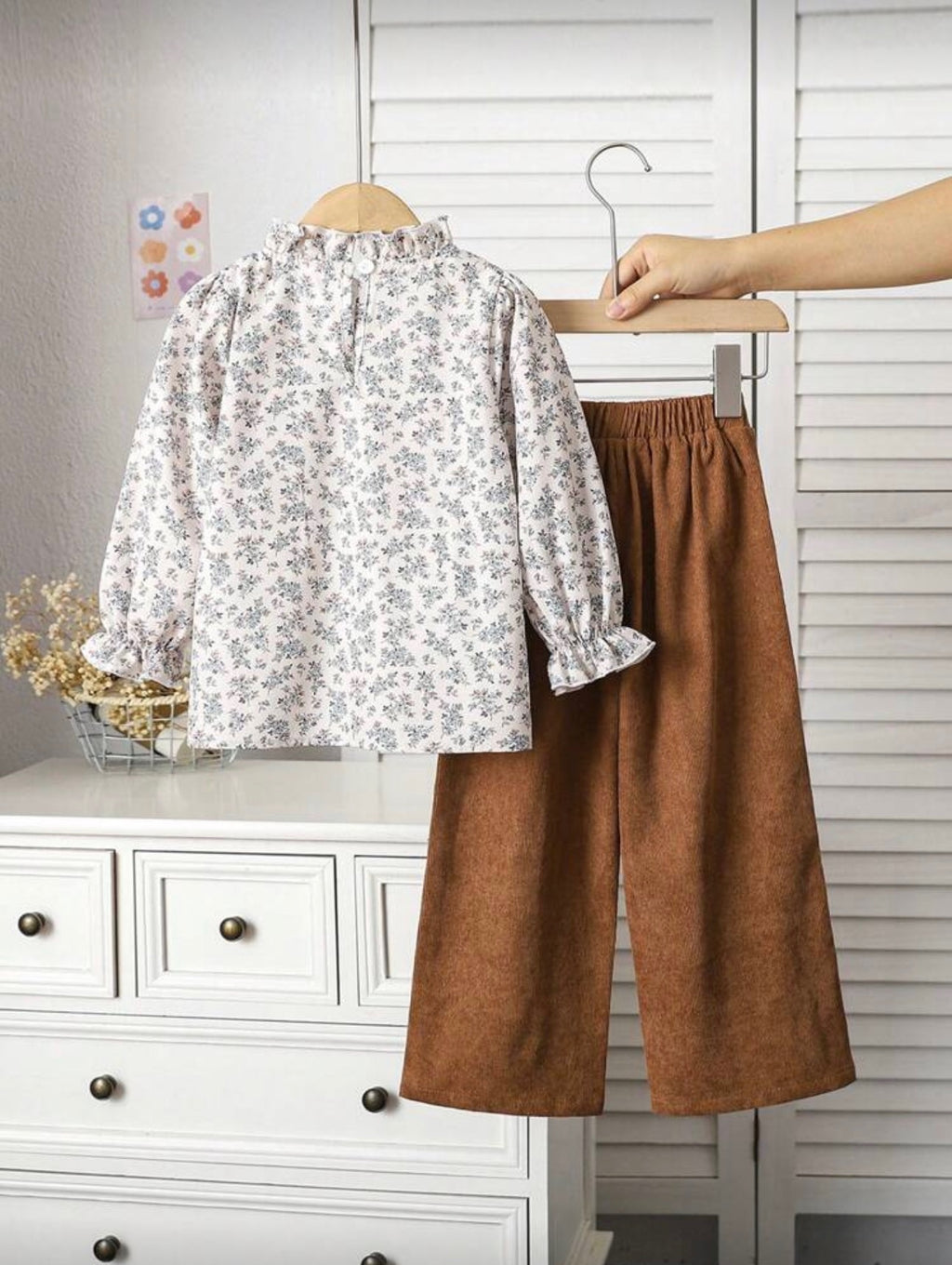 Conjunto Infantil Floral Earth