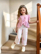 Conjunto Infantil Pink Ribbon Charm