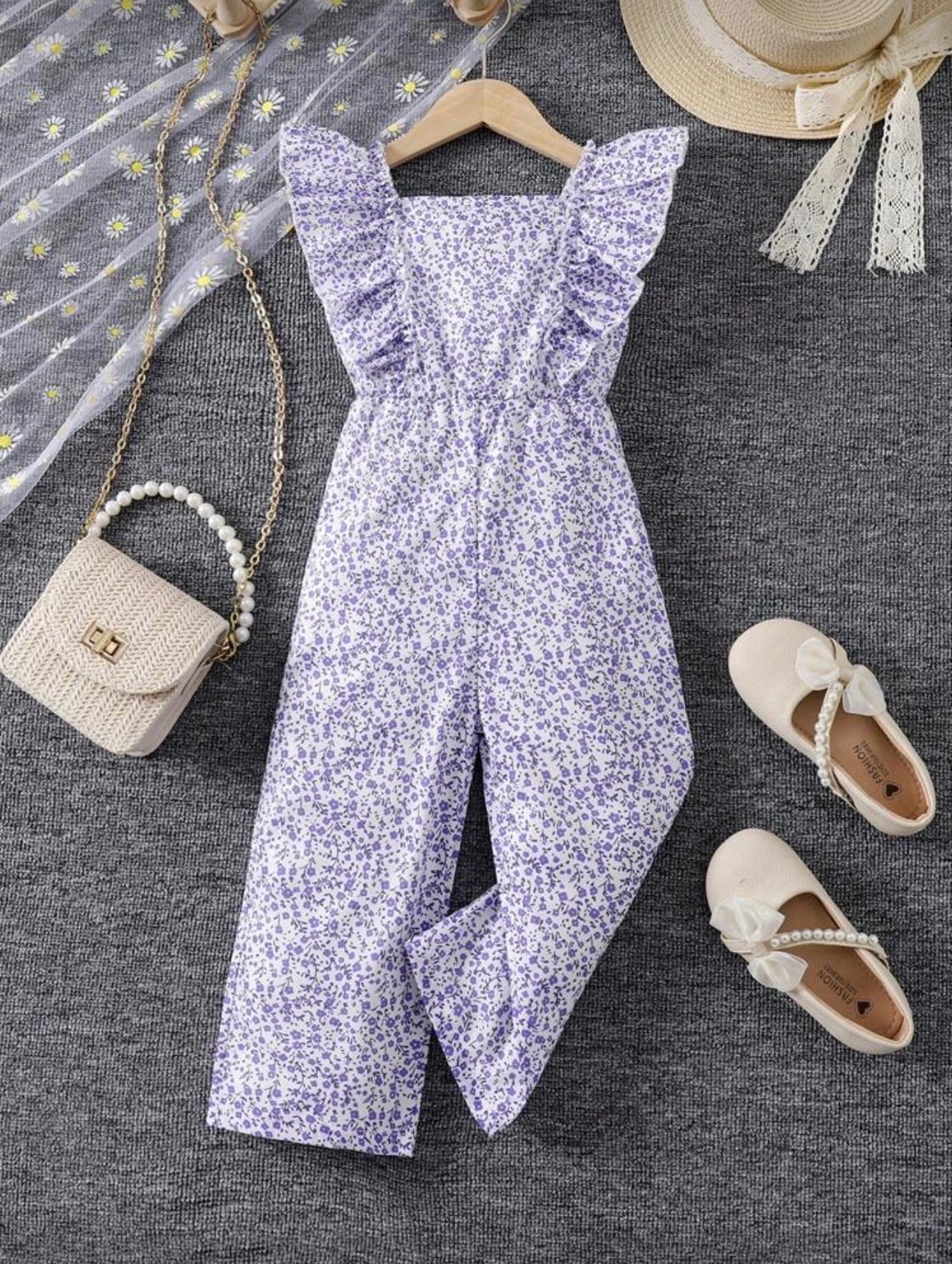 Enterizo Infantil Lavender Meadow