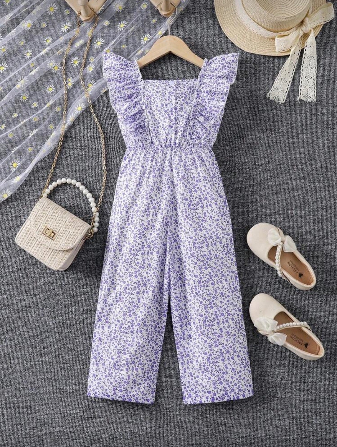 Enterizo Infantil Lavender Meadow