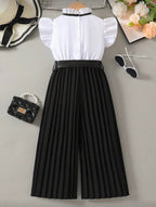 Enterizo Infantil Classic Bow Noir