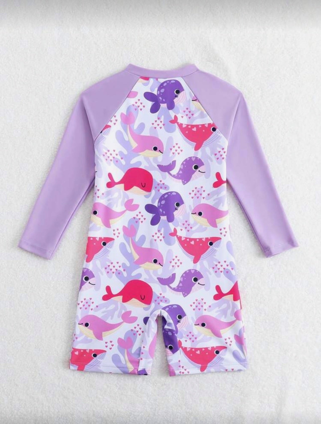Traje de Baño Infantil Ocean Friends Lilac