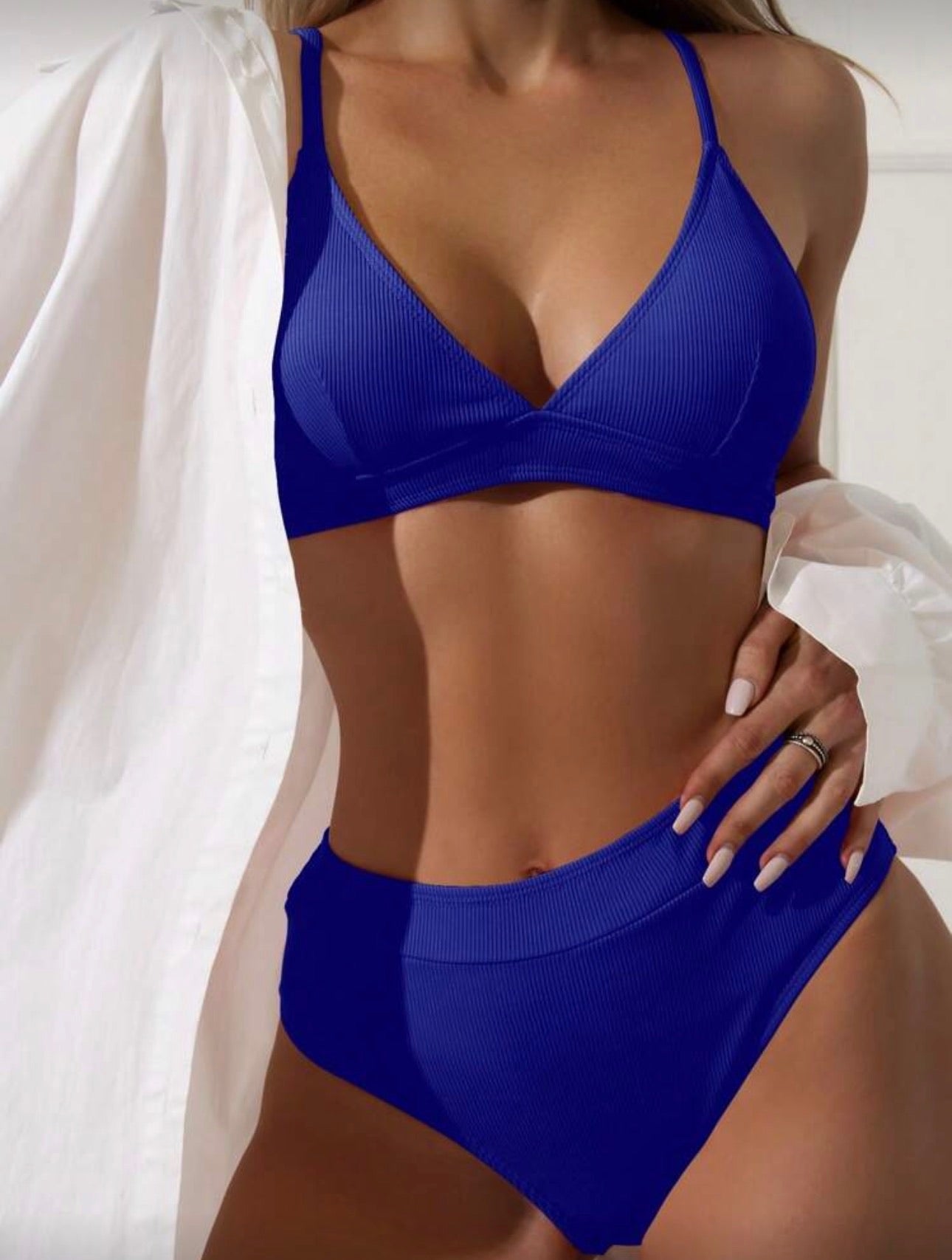 Traje de Baño Femenino Royal Blue Classic