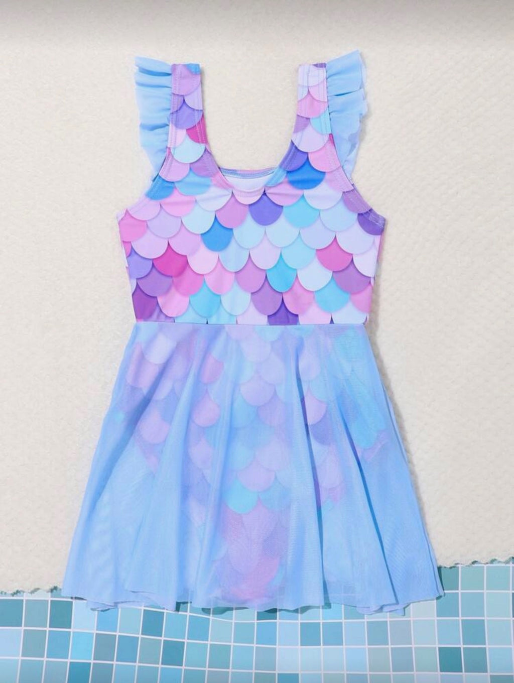 Traje de Baño Infantil Mermaid Splash