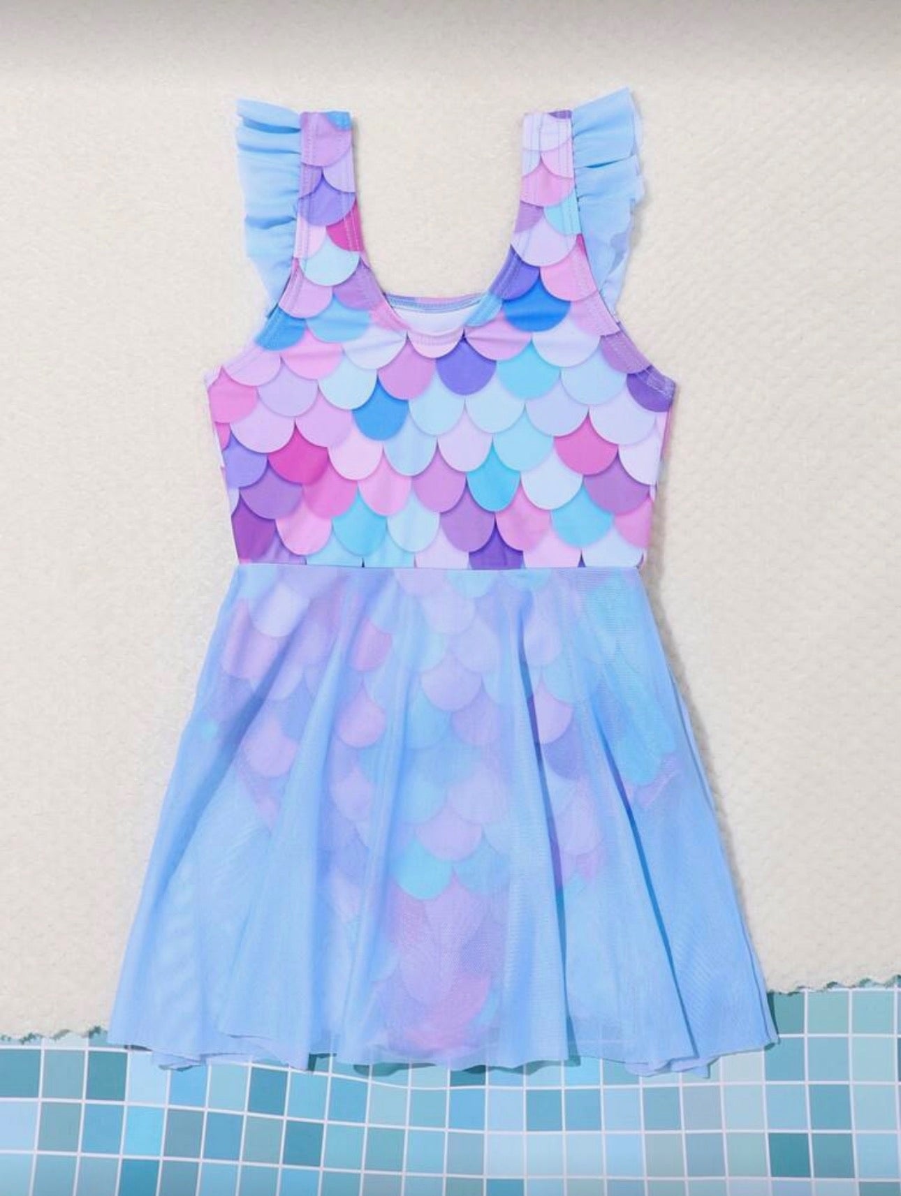 Traje de Baño Infantil Mermaid Splash