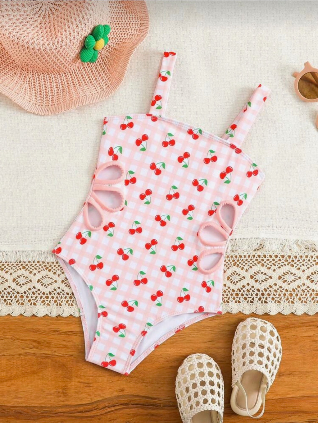 Traje de Baño Infantil Cherry Sweet