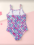 Traje de Baño Infantil Mermaid Scales