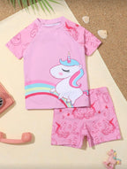 Traje de Baño Infantil Unicorn Splash
