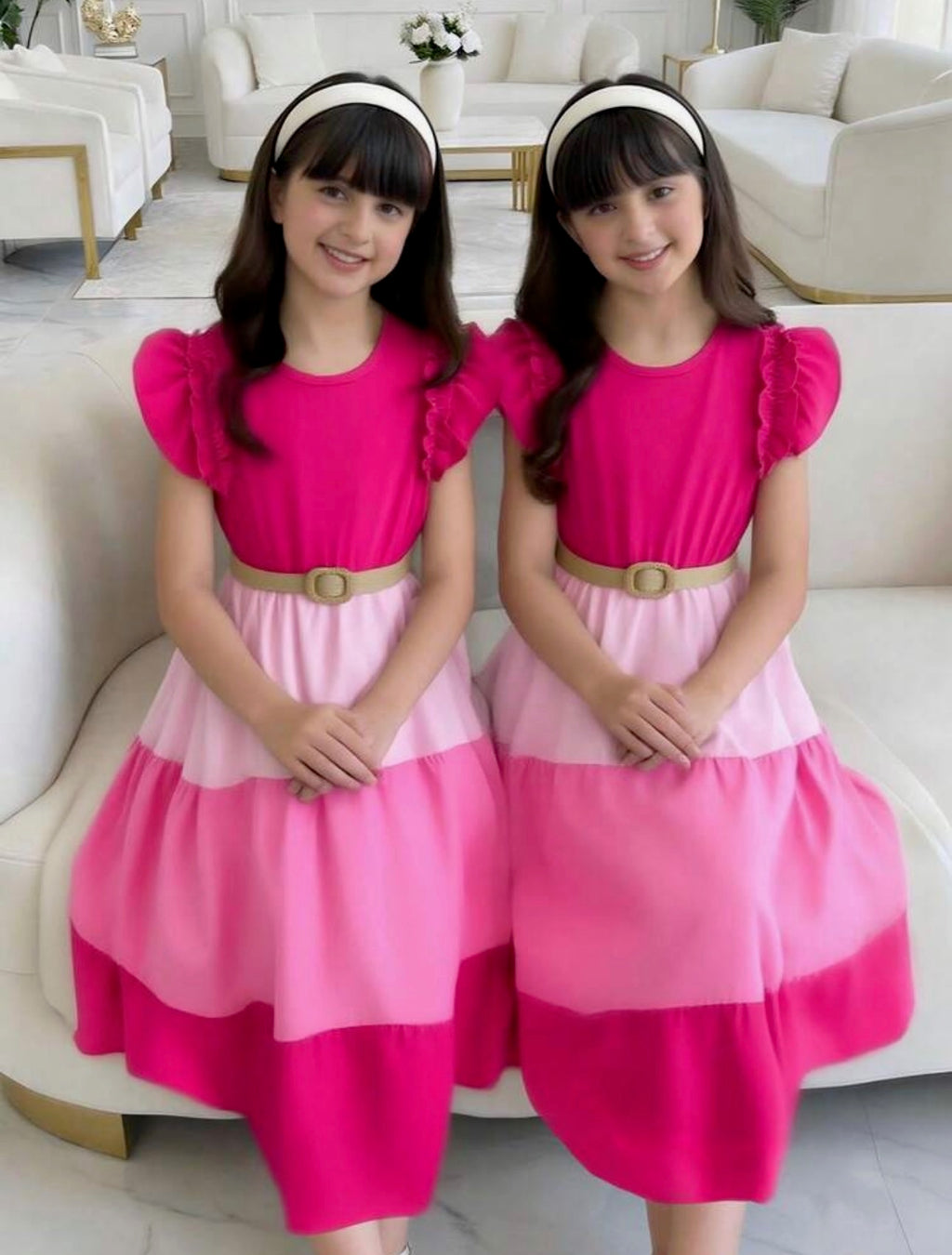 Vestido Infantil Sueño Rosa