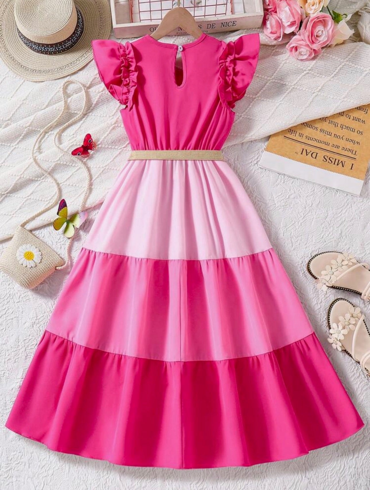 Vestido Infantil Sueño Rosa