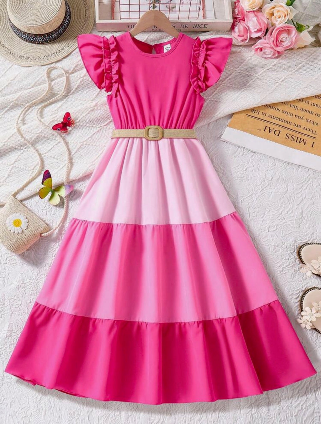 Vestido Infantil Sueño Rosa