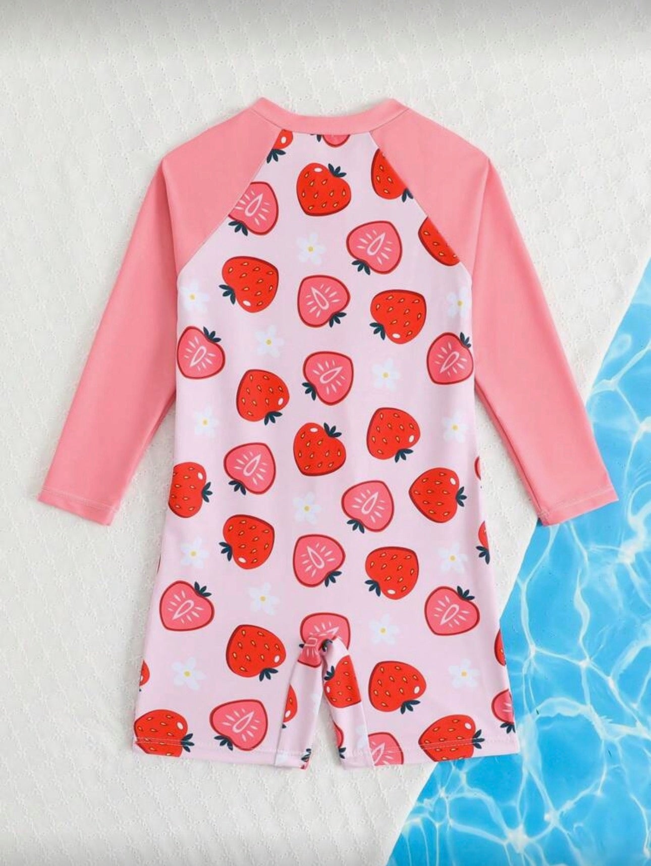 Traje de Baño Infantil Strawberry Splash