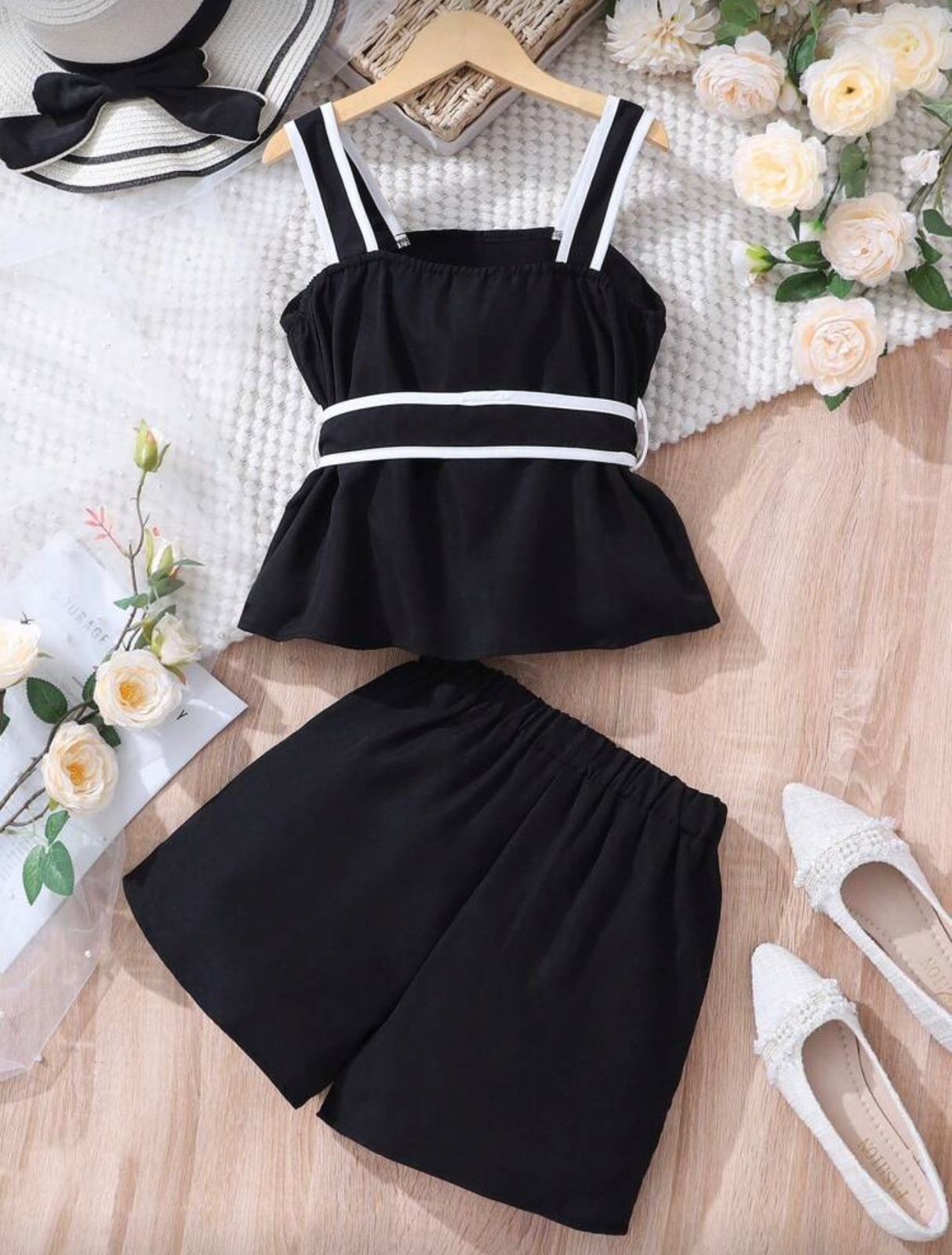 Conjunto infantil Black Bow Chic