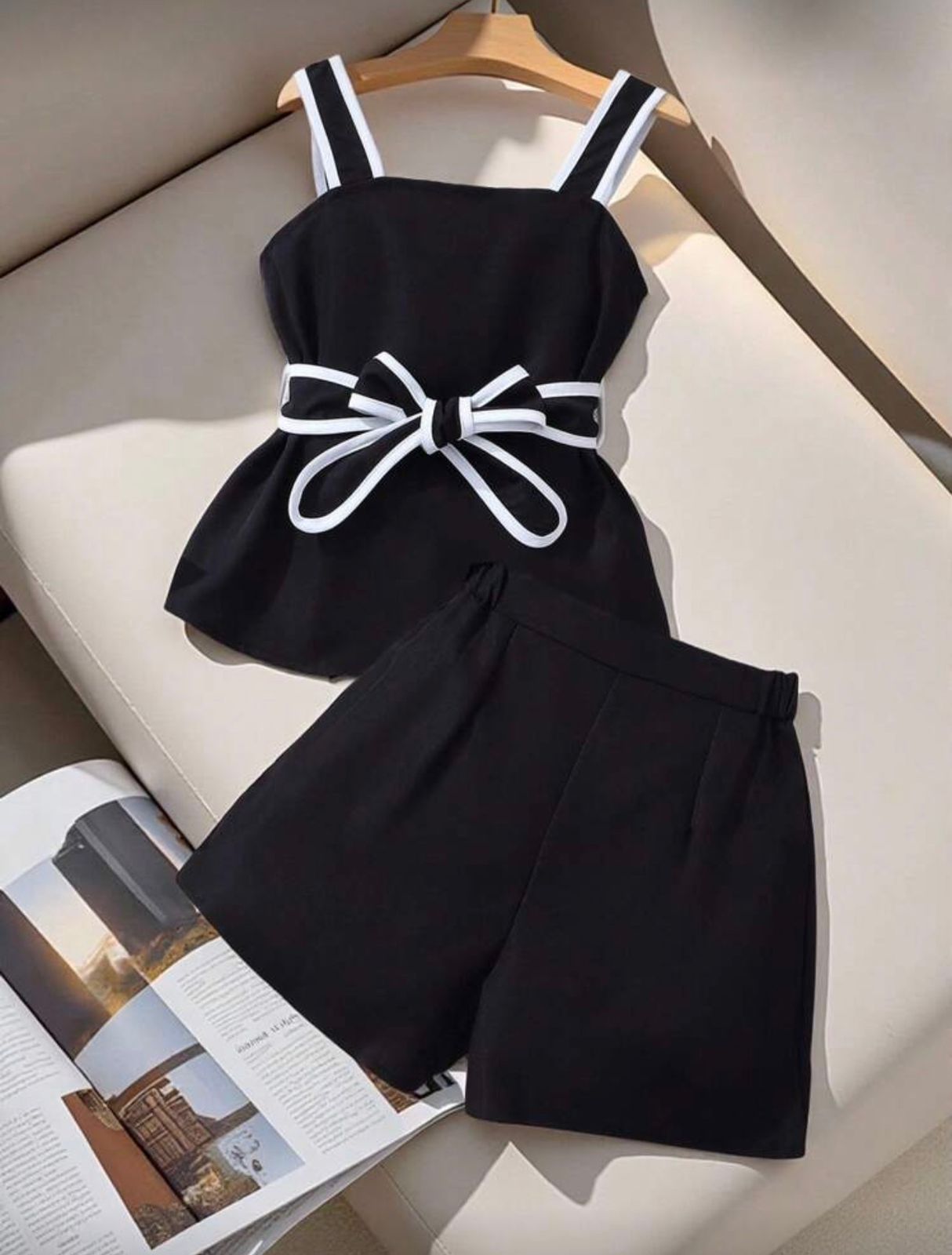Conjunto infantil Black Bow Chic