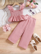 Conjunto infantil Blush Ruffle Dream