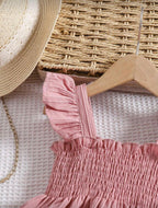 Conjunto infantil Blush Ruffle Dream
