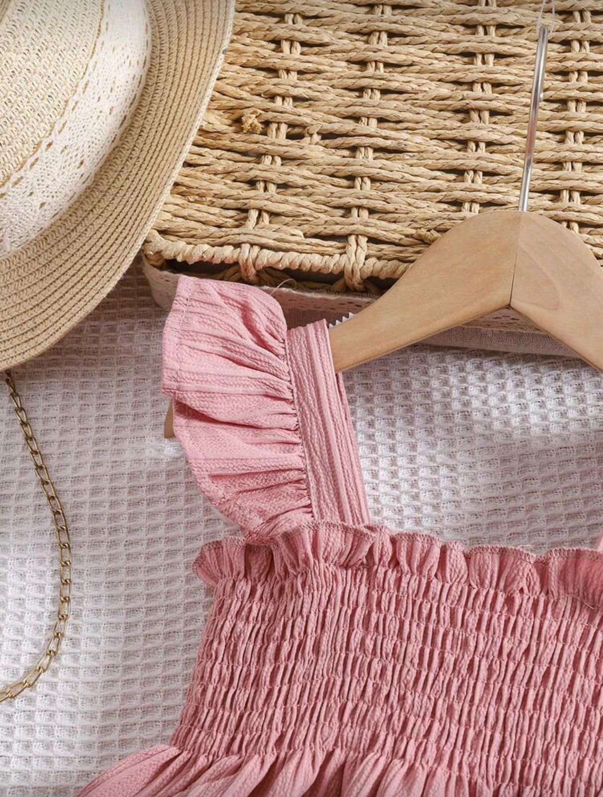 Conjunto infantil Blush Ruffle Dream