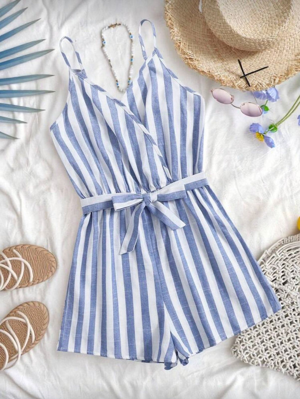 Enterizo infantil Blue Summer Stripes