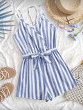 Enterizo infantil Blue Summer Stripes